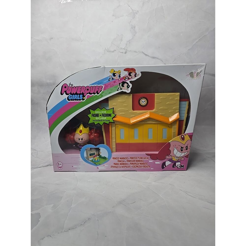 Powerpuff Girls PRINCESS MORBUCKS PLAYSET Schoolyard Scramble Set & Figure - NEW